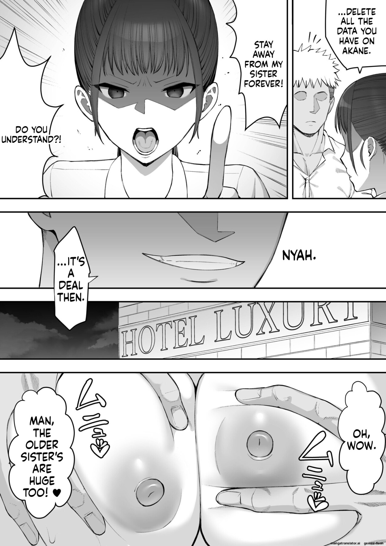 Hentai Manga Comic-My Childhood Friend Twins Become Another Man's Onahole 1-3-Read-32